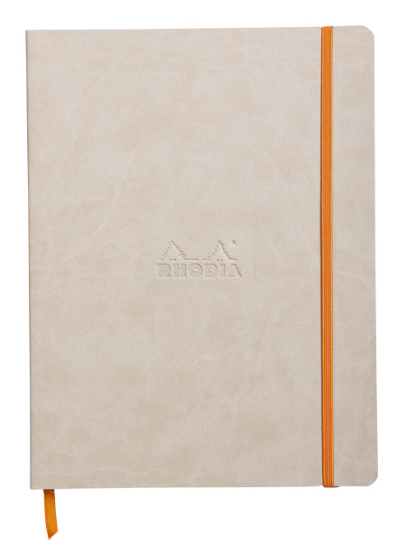 Rhodia Softcover Notebook - Large - Beige - Dotted